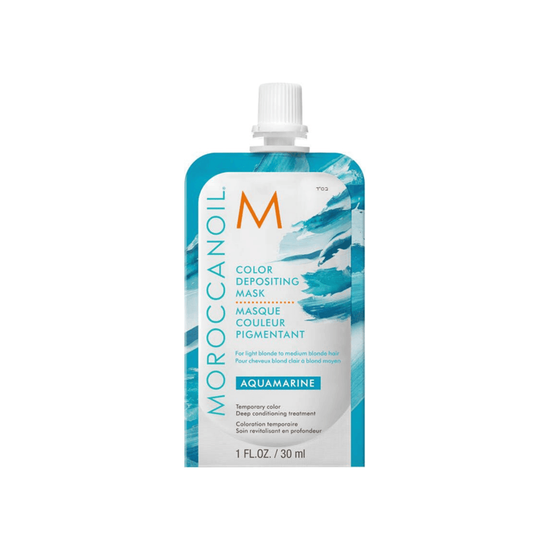 Moroccanoil. Masque Couleur Pigmentant Aquamarine - 30 ml - Concept C. Shop