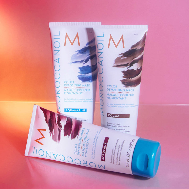 Moroccanoil. Masque Couleur Pigmentant Aquamarine - 200 ml - Concept C. Shop