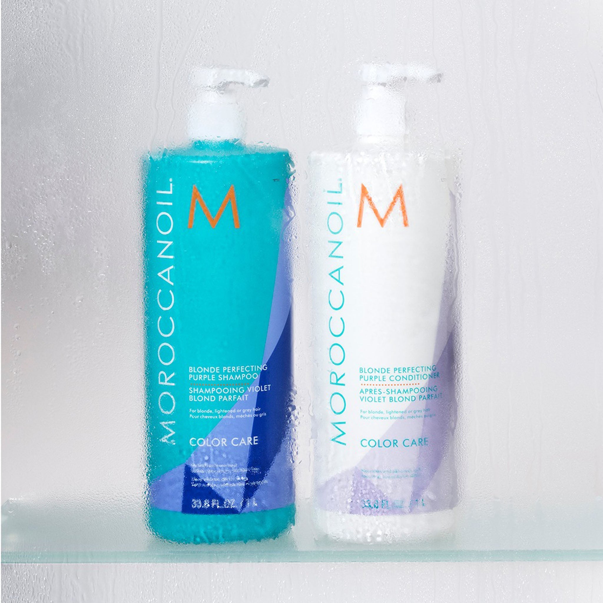 MOROCCANOIL COLOR CARE Blonde Perfecting Purple Shampoo 1L - MOSSI