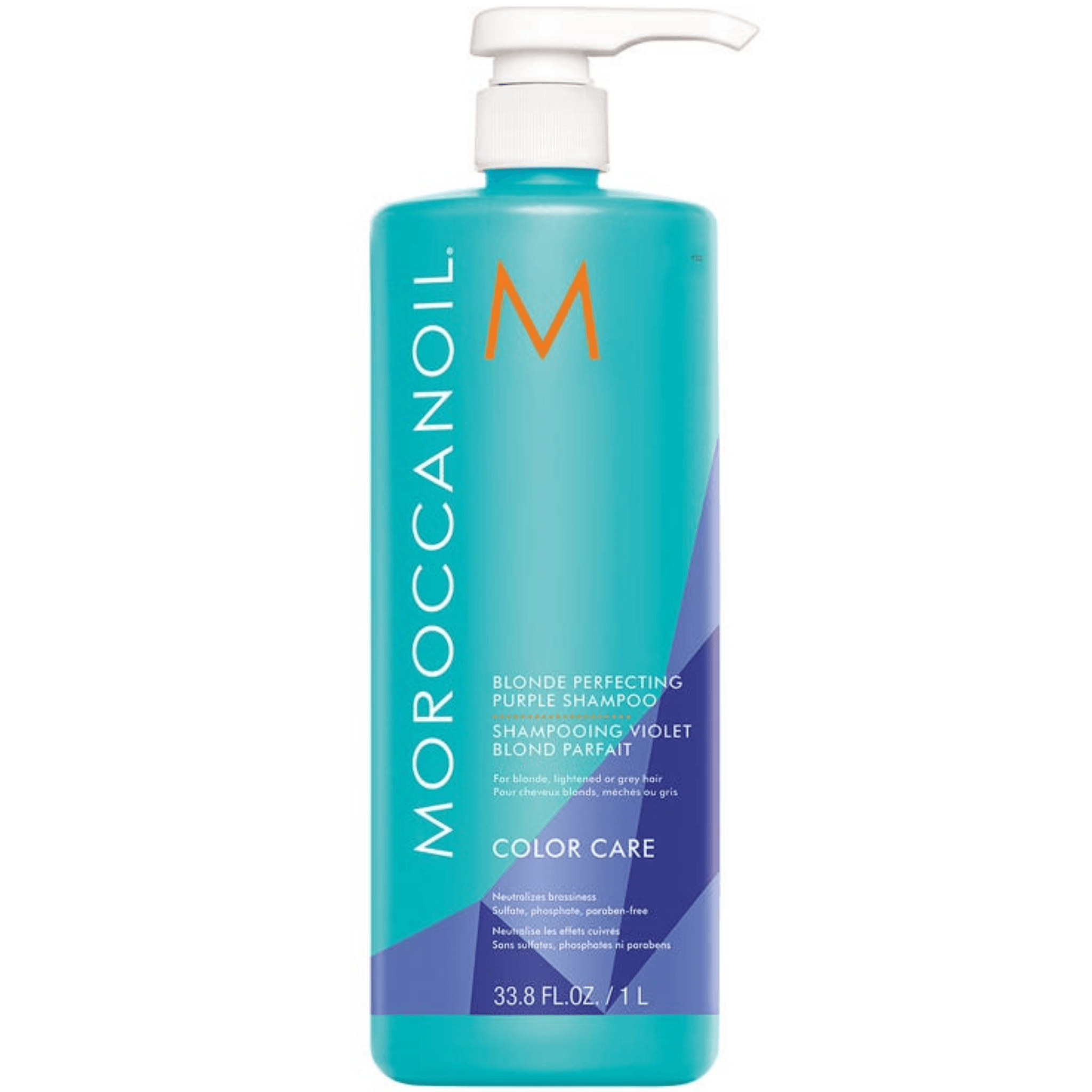 Moroccanoil. Shampoing Violet Blond Parfait Color Care - 1000 ml - Concept C. Shop