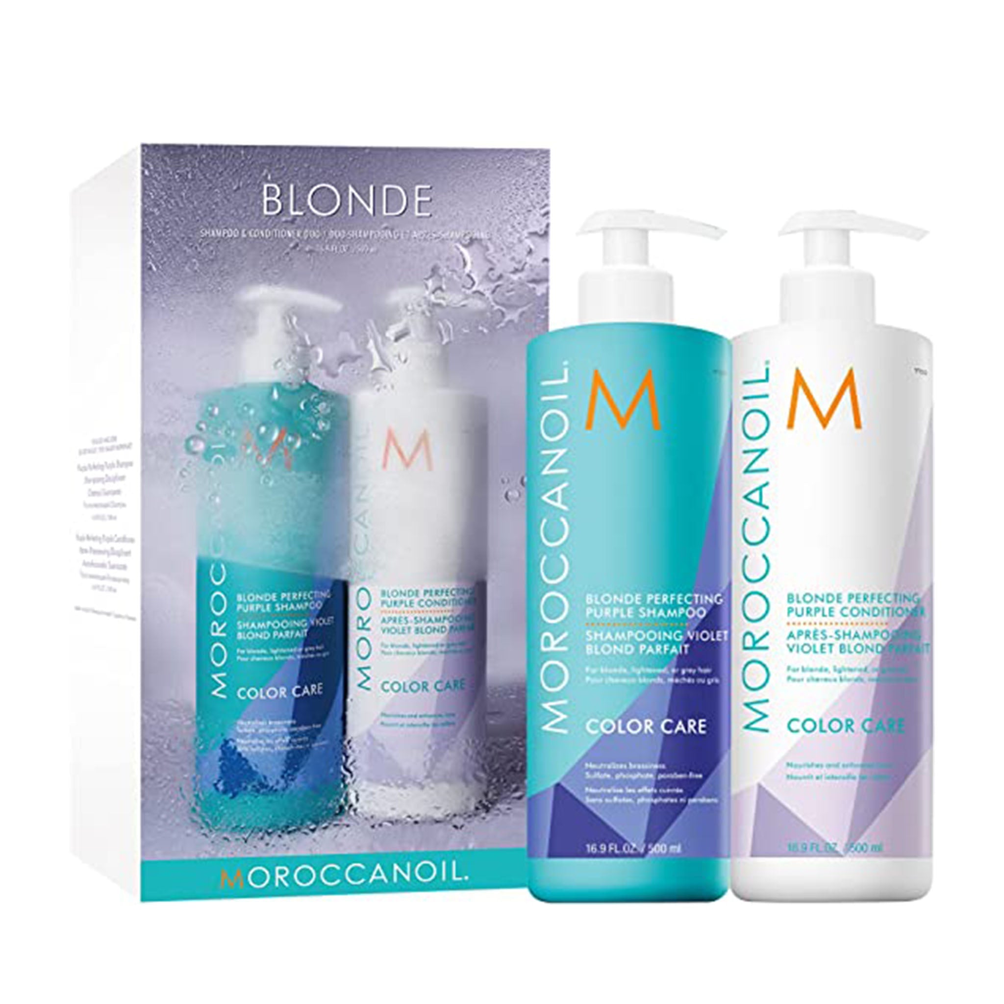 Moroccanoil. Shampoing Violet Blond Parfait Color Care - 500 ml - Concept C. Shop