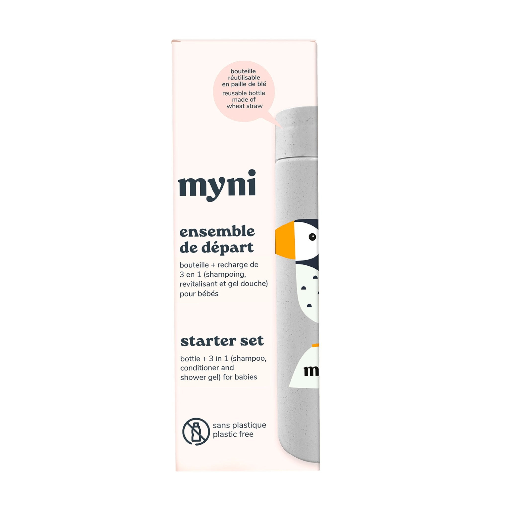Myni. Ensemble de Départ 3-En-1 pour Bébé - Sans Fragrance - Concept C. Shop