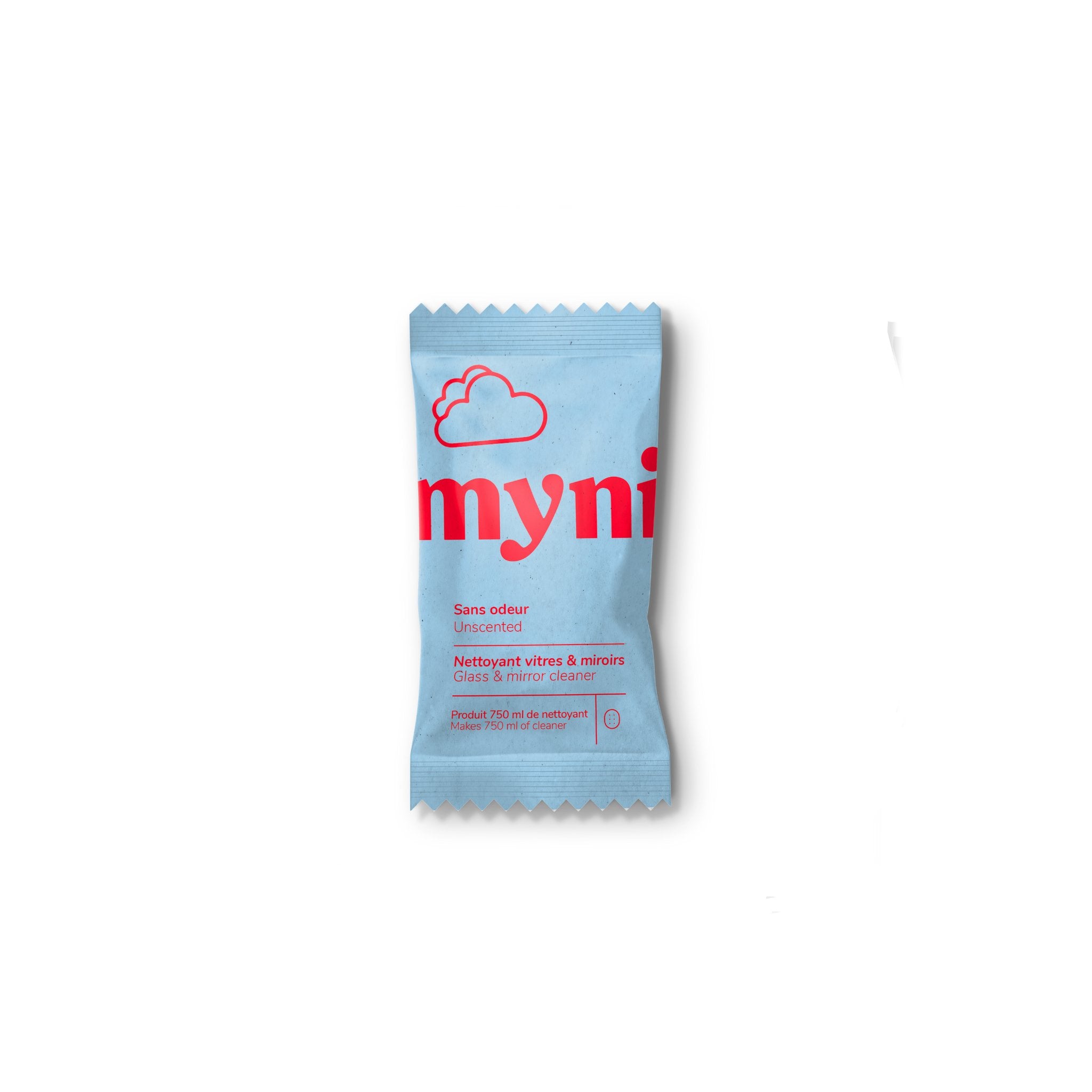 Myni. Recharge Nettoyant Vitres et Miroirs - Sans Fragrance - Concept C. Shop