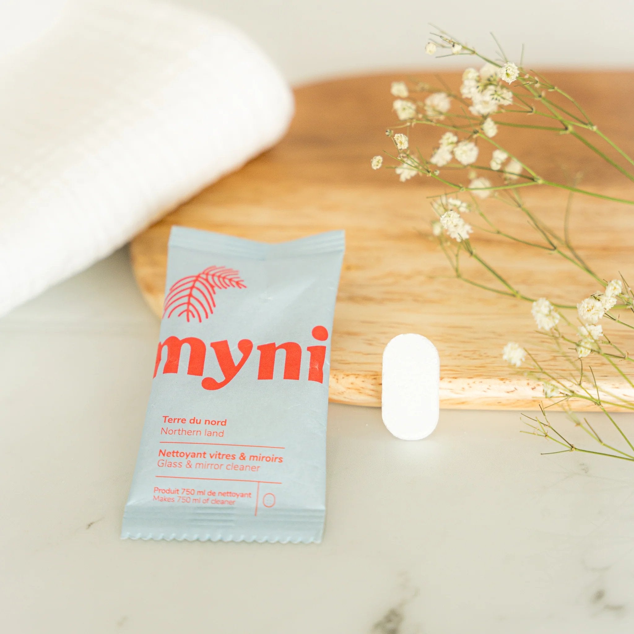 Myni. Recharge Nettoyant Vitres et Miroirs - Terre Du Nord - Concept C. Shop