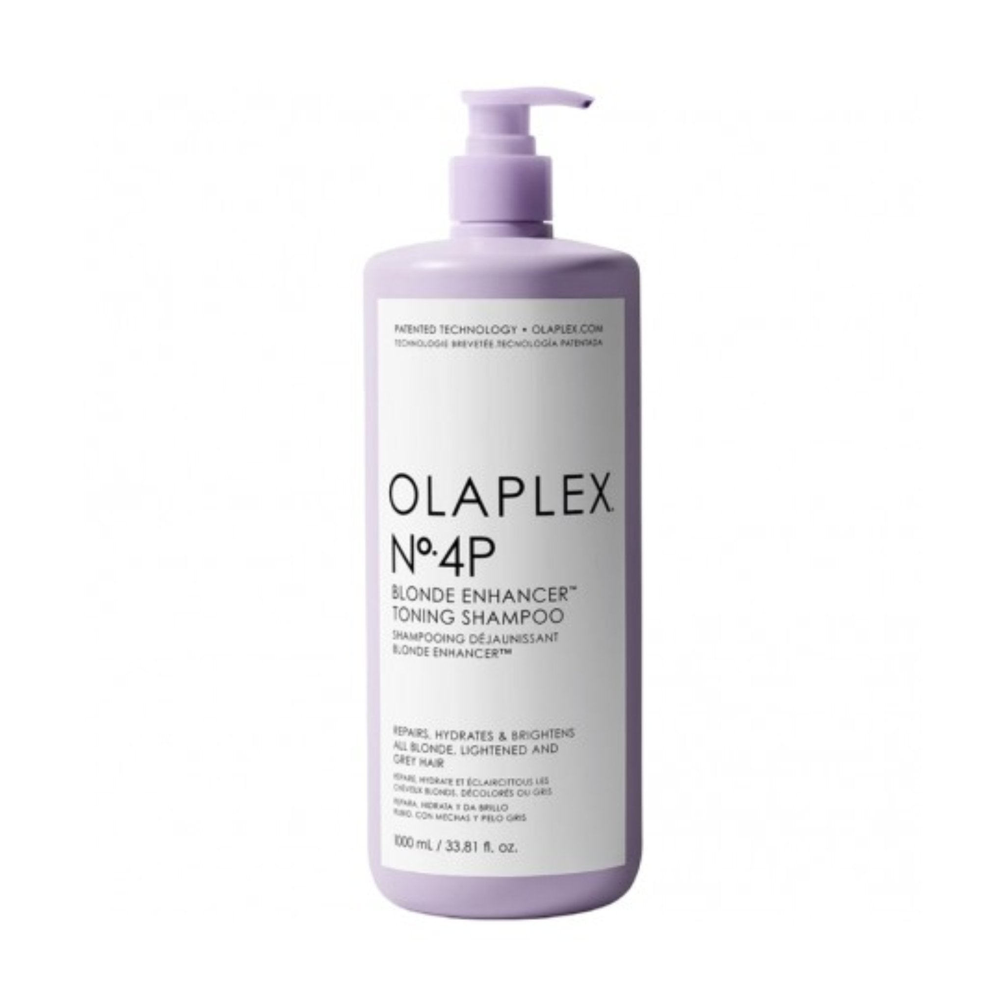 Olaplex. Shampoing Rehausseur De Blond No. 4P - 1000 ml - Concept C. Shop