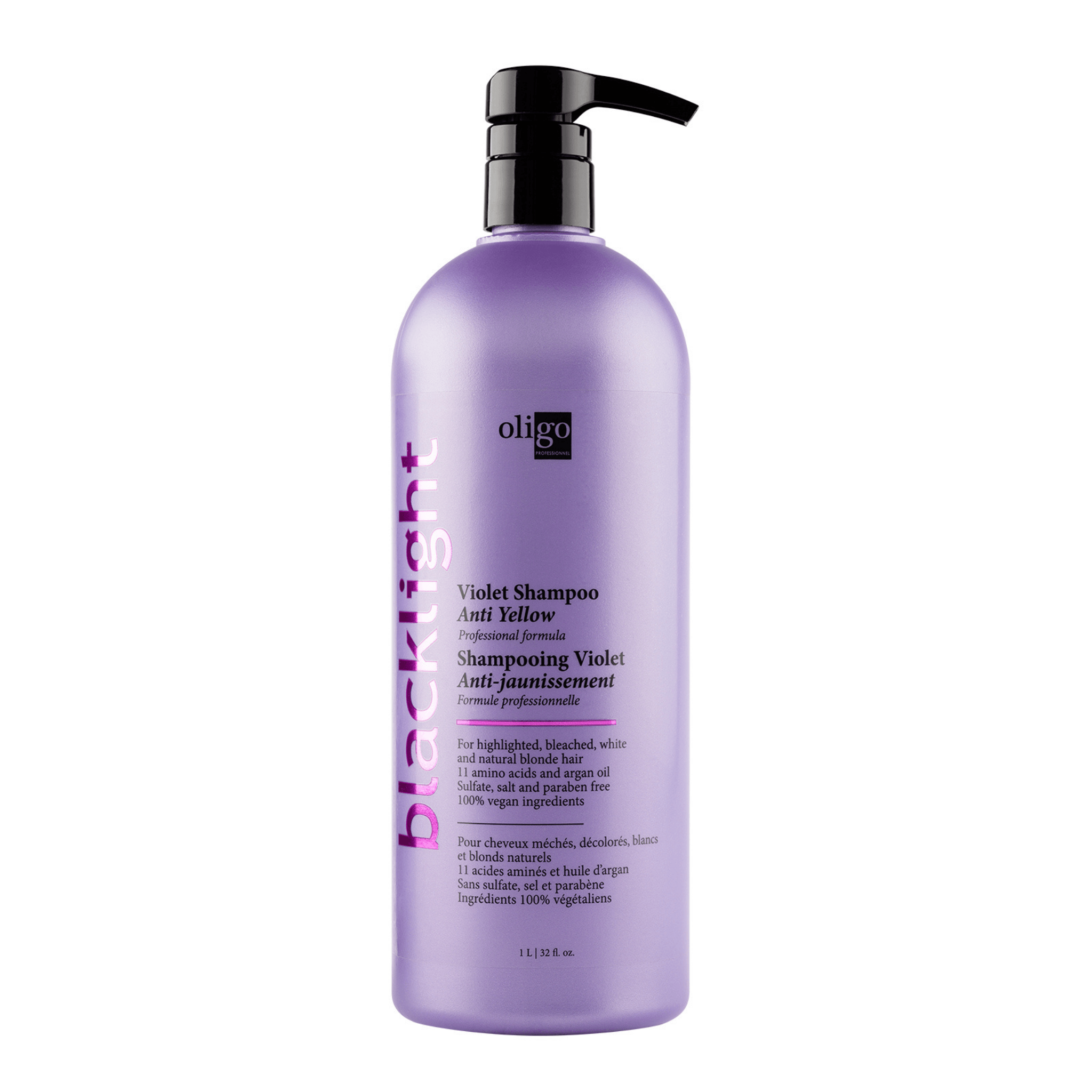 Oligo. Blacklight - 1000ml purple yellowing shampoo - 1000ml – Concept ...