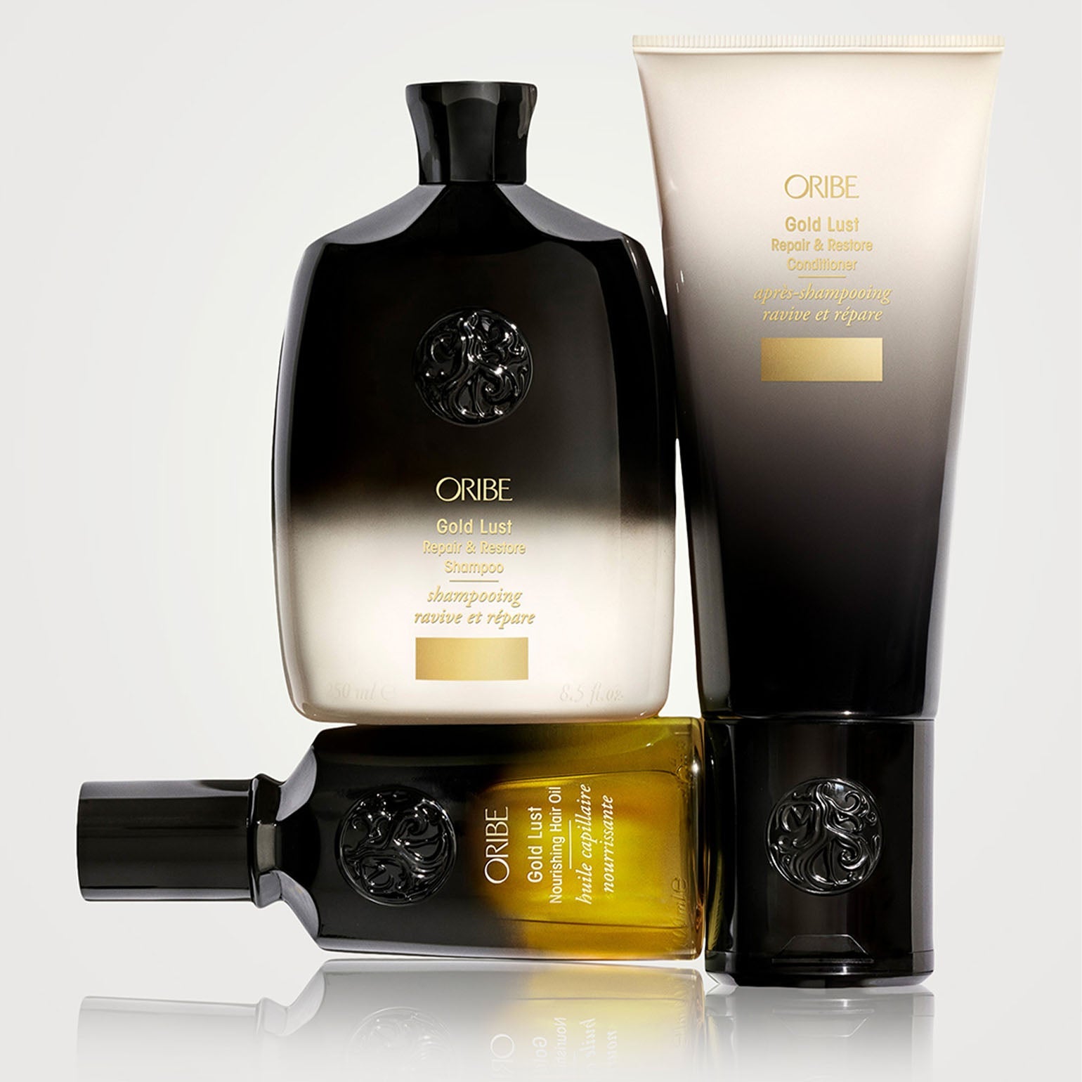 Oribe. Shampoing Ravive et Répare Gold Lust - 1000 ml - Concept C. Shop