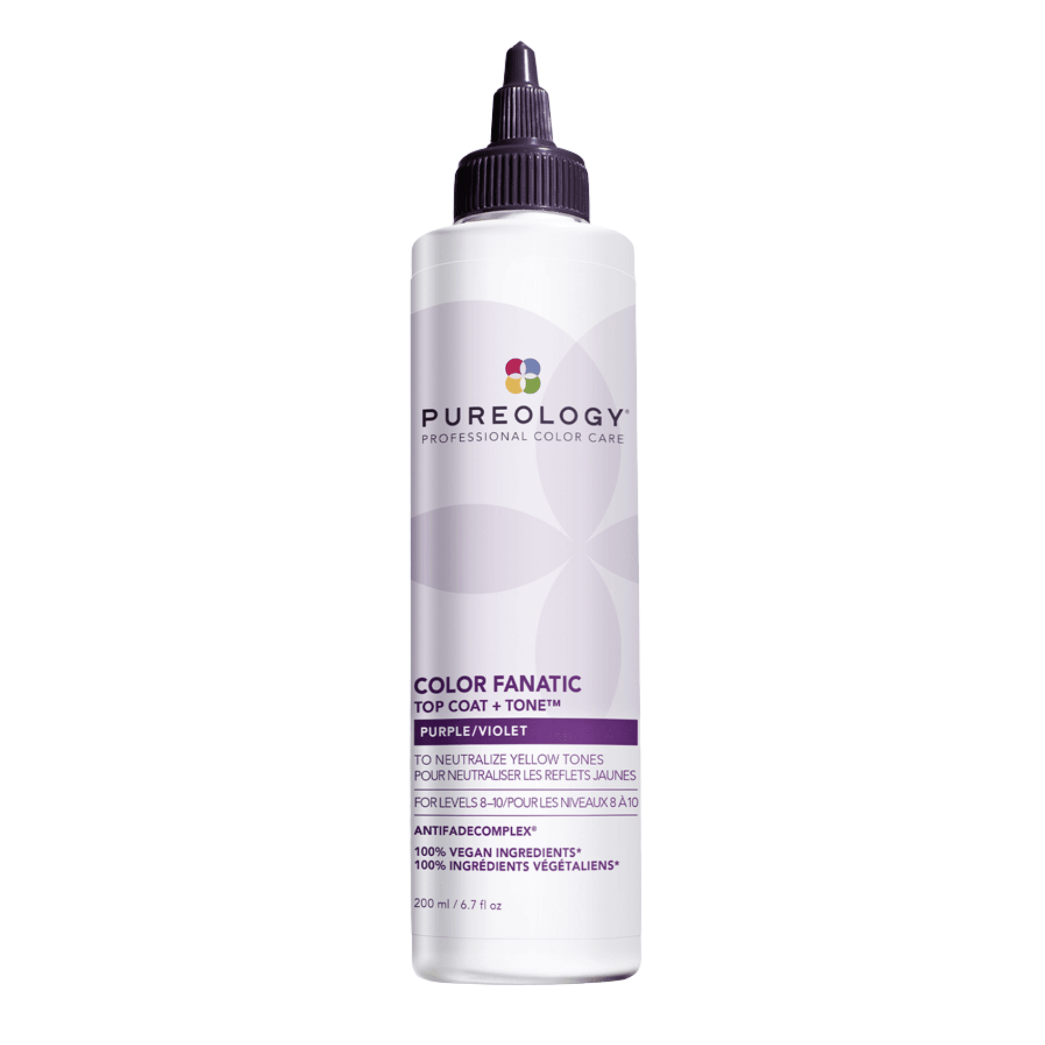 Pureology. Couche de Finition Violette Top Coat + Tone Colour Fanatic - 200 ml - Concept C. Shop