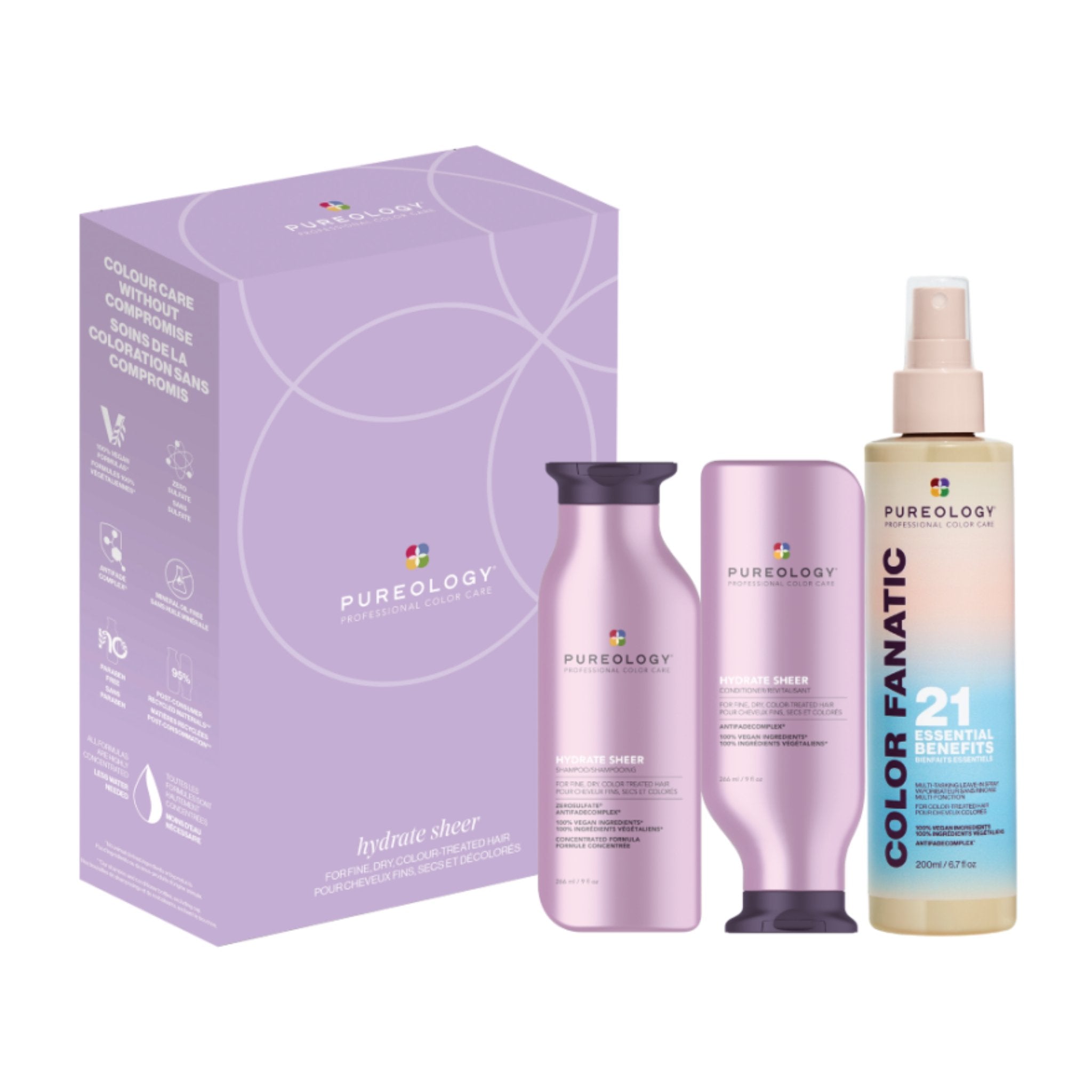 Pureology.Coffret Trio Hydrate sheer - Concept C. Shop