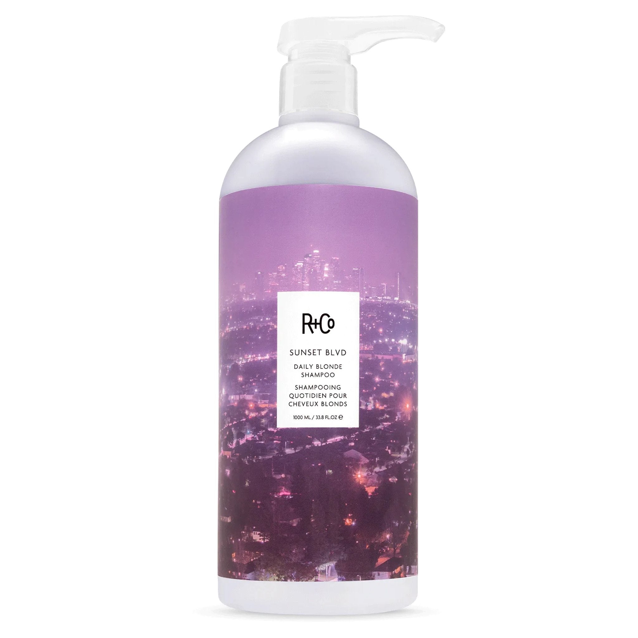 R+Co. Shampoing Quotidien pour Cheveux Blonds Sunset Blvd - 1000 ml - Concept C. Shop
