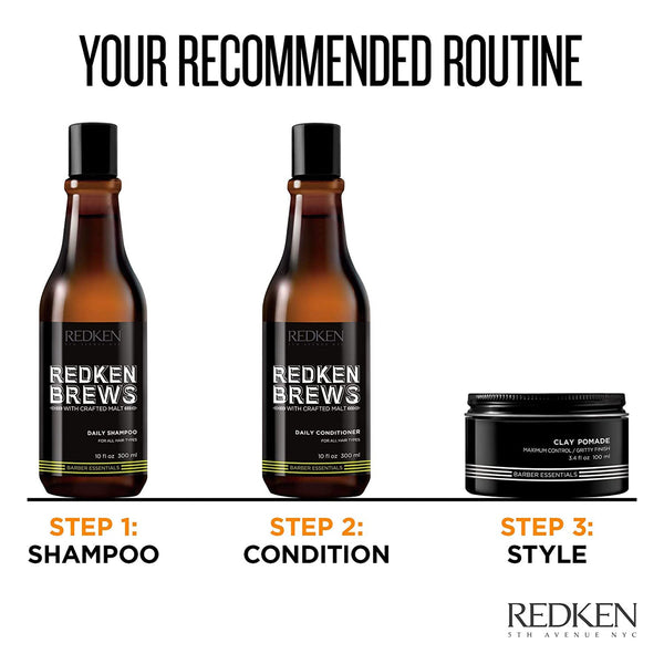 Redken Brews. Shampoing Quotidien - 1000ml - Concept C. Shop