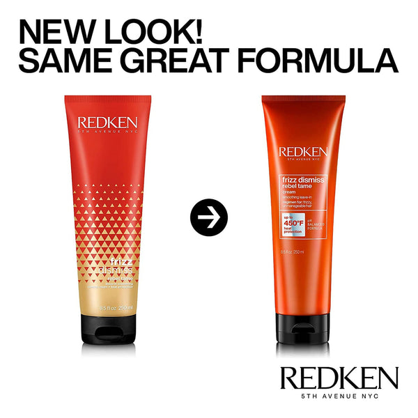 Redken. Creme Sans Rinçage Rebel Tame Frizz Dismiss - 250ml - Concept C. Shop