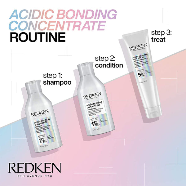 Redken. Shampoing Acidic Bonding Concentrate 7% - 1000ml - Concept C. Shop