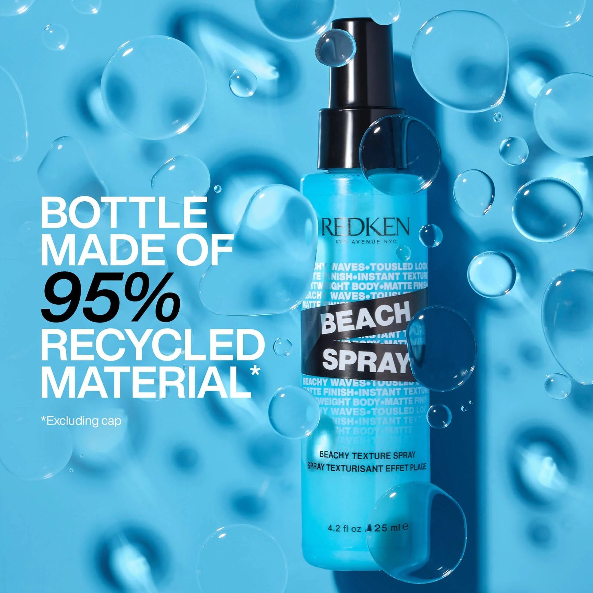 Redken. Spray Texturisant Effet Plage Beach Spray - 125ml - Concept C. Shop