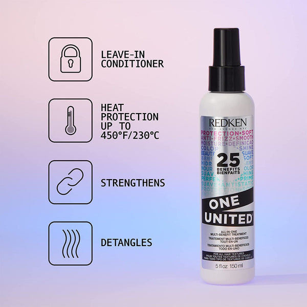 Redken. Traitement Multi-Bénéfices Tout-en-Un One United - 400ml - Concept C. Shop