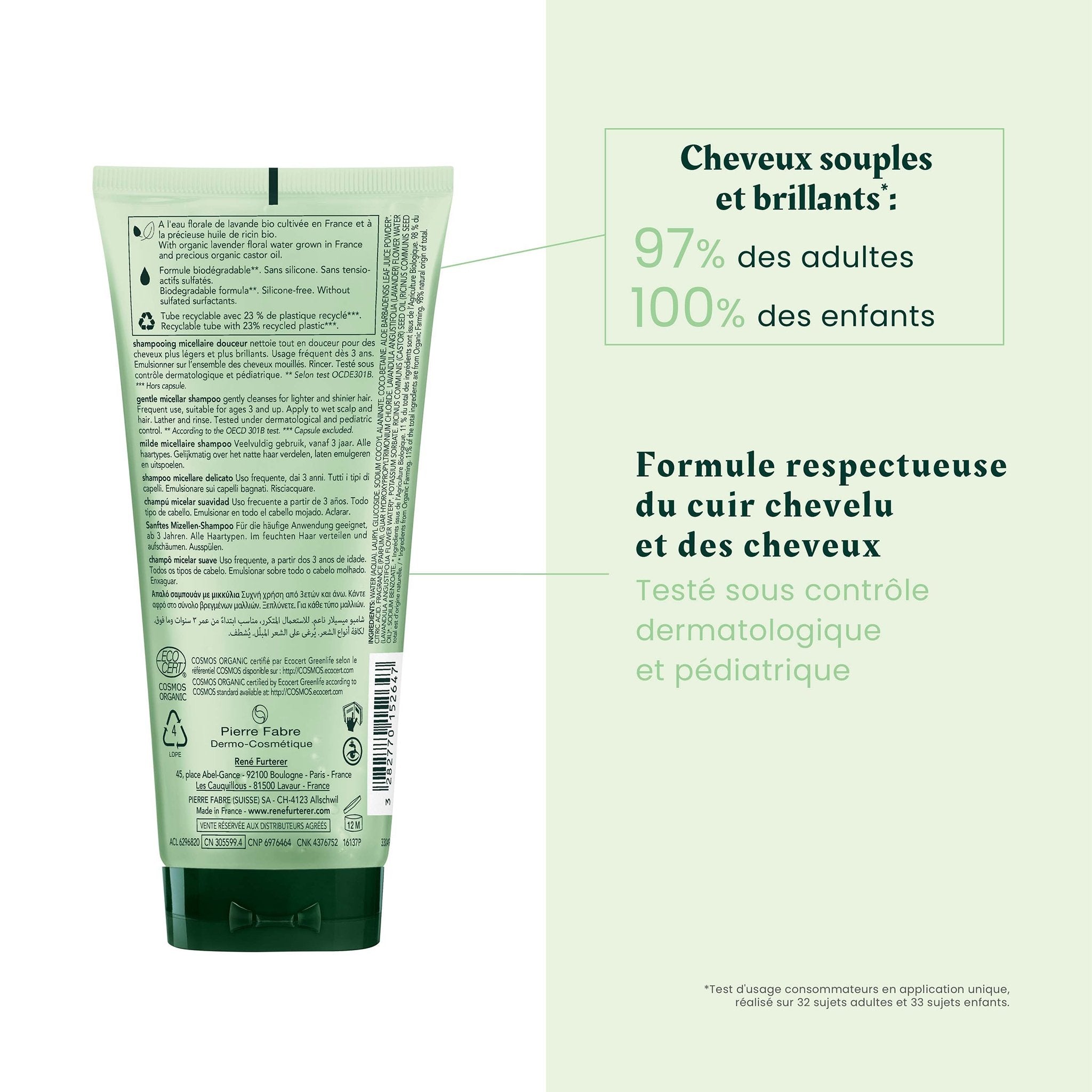 René Furterer. Naturia shampoing - 200 ml - Concept C. Shop
