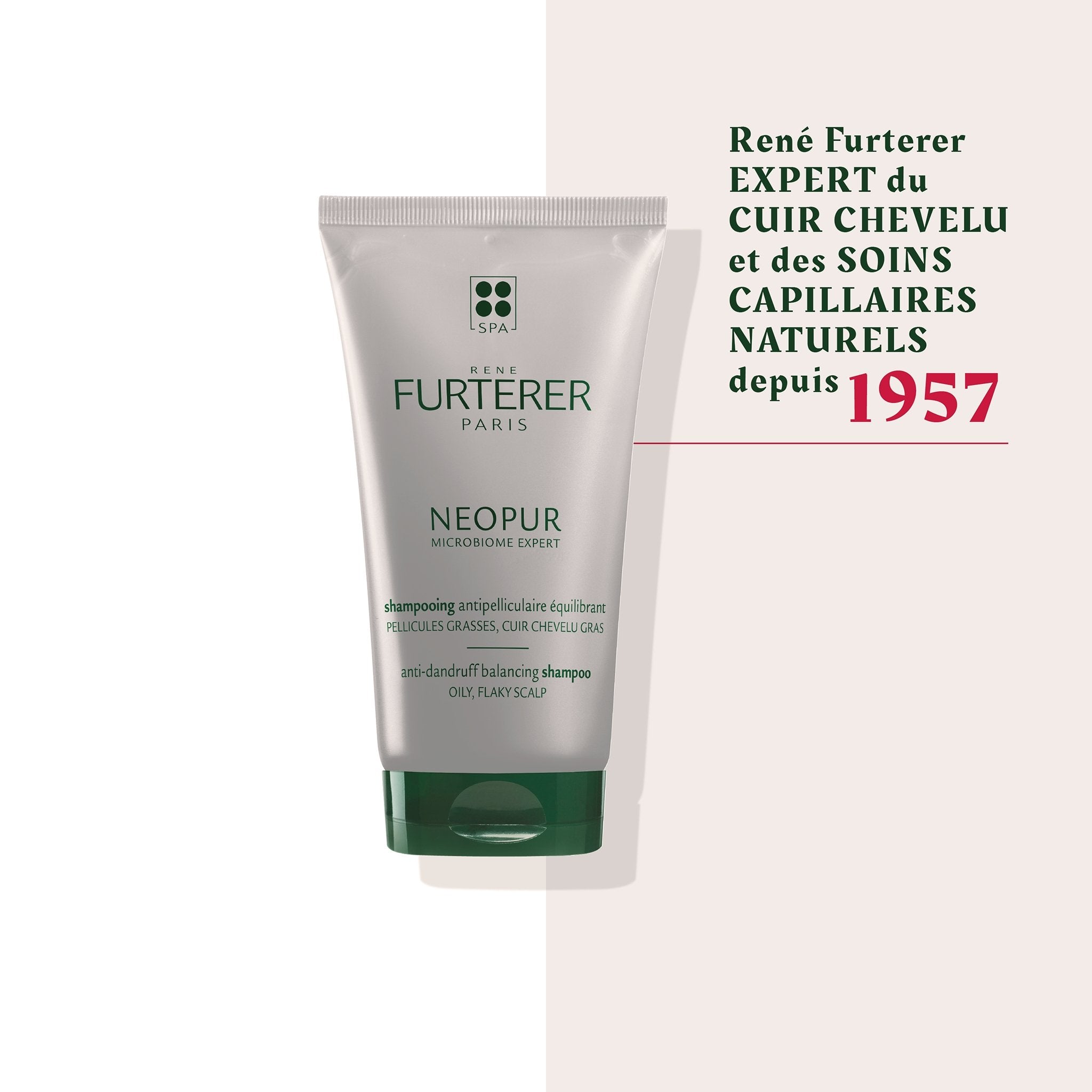 René Furterer. Neopur Shampoing Équilibrant Cuir Chevelu Gras - 150 ml - Concept C. Shop