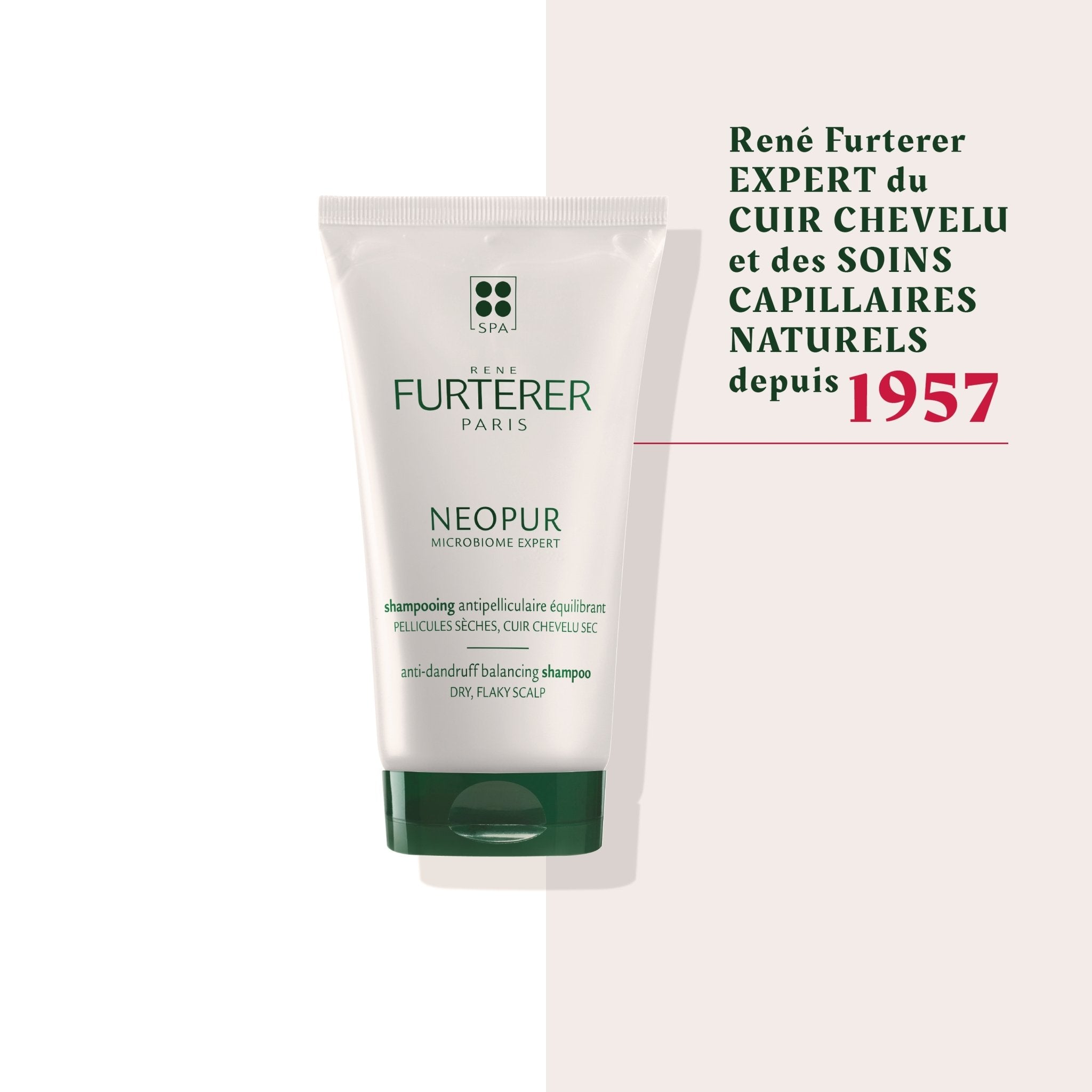 René Furterer. Neopur Shampoing Équilibrant Cuir Chevelu Sec - 150 ml - Concept C. Shop