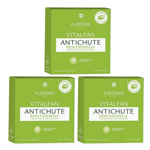 René Furterer. Vitalfan Complément Alimentaire Antichute Réactionnelle - 90 capsules - Concept C. Shop
