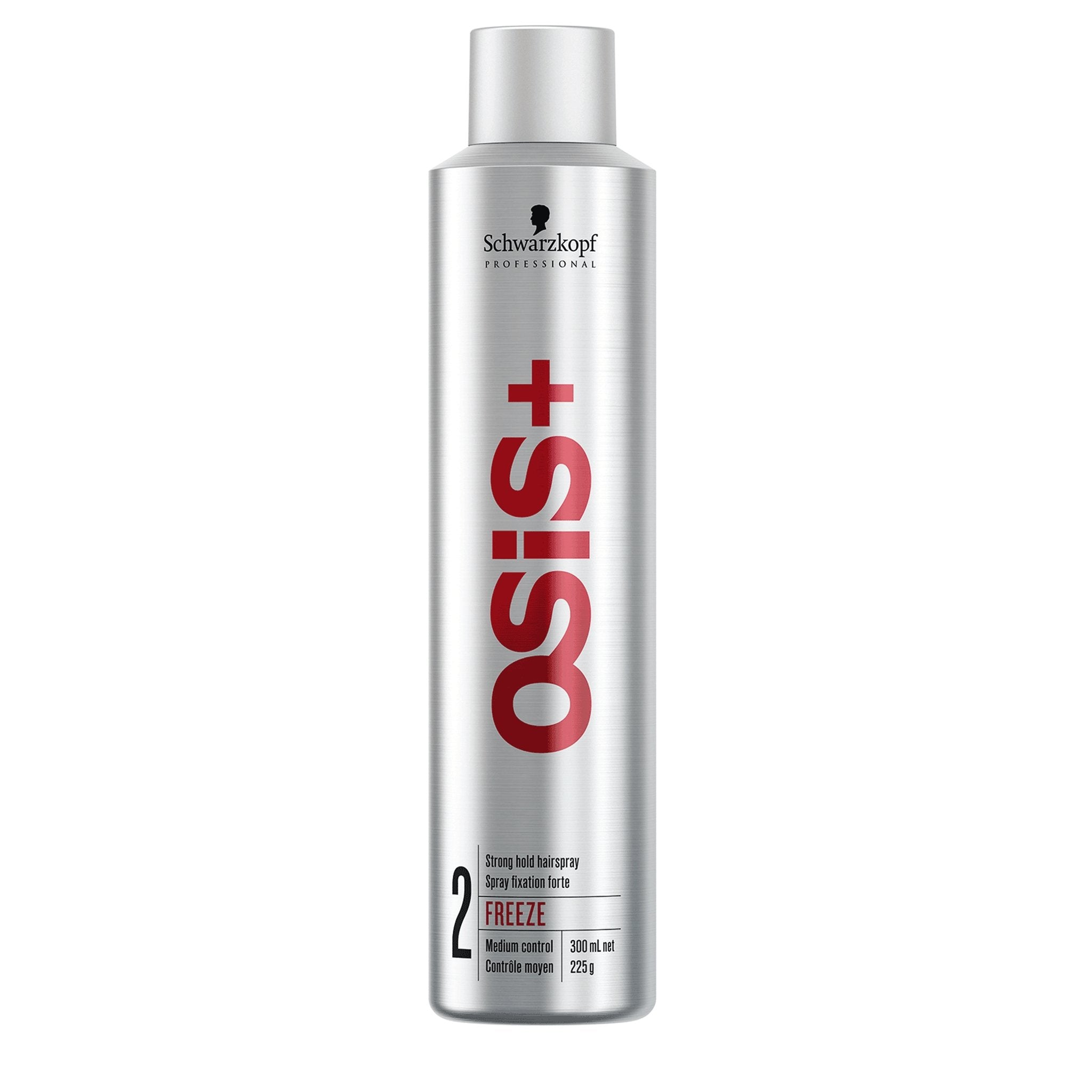 Schwarzkopf. Osis+ Spray Fixation Extra Forte Freeze Finish Tenue 2 - 300 ml - Concept C. Shop