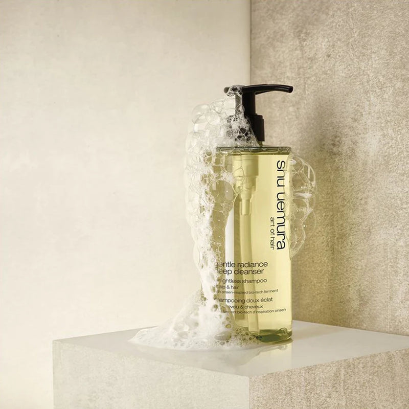 Shu Uemura. Shampoing Doux Eclat Gentle Radiance - 400 ml (lancement 17 octobre) - Concept C. Shop