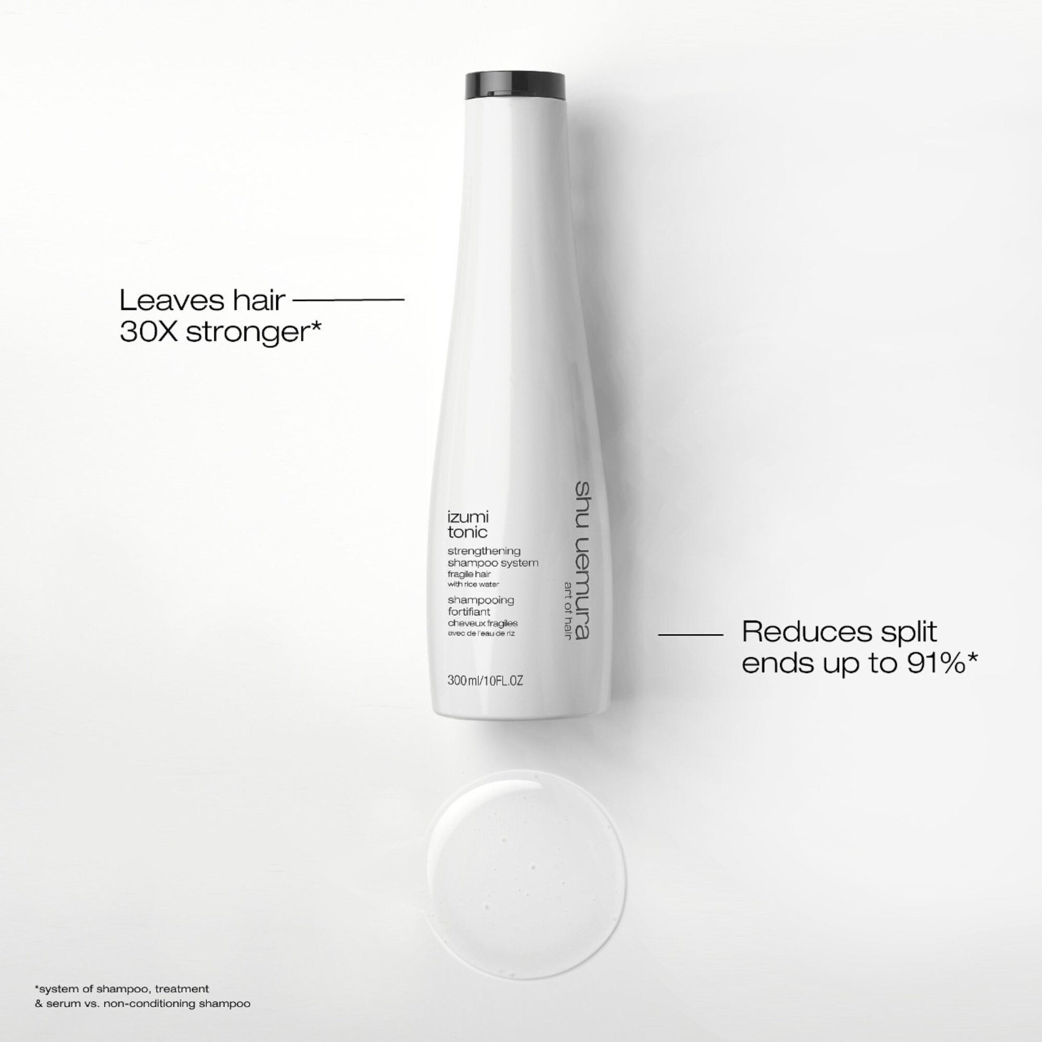 Shu Uemura. Shampoing Fortifiant Izumi Tonic - 300 ml (lancement 15 avril) - Concept C. Shop