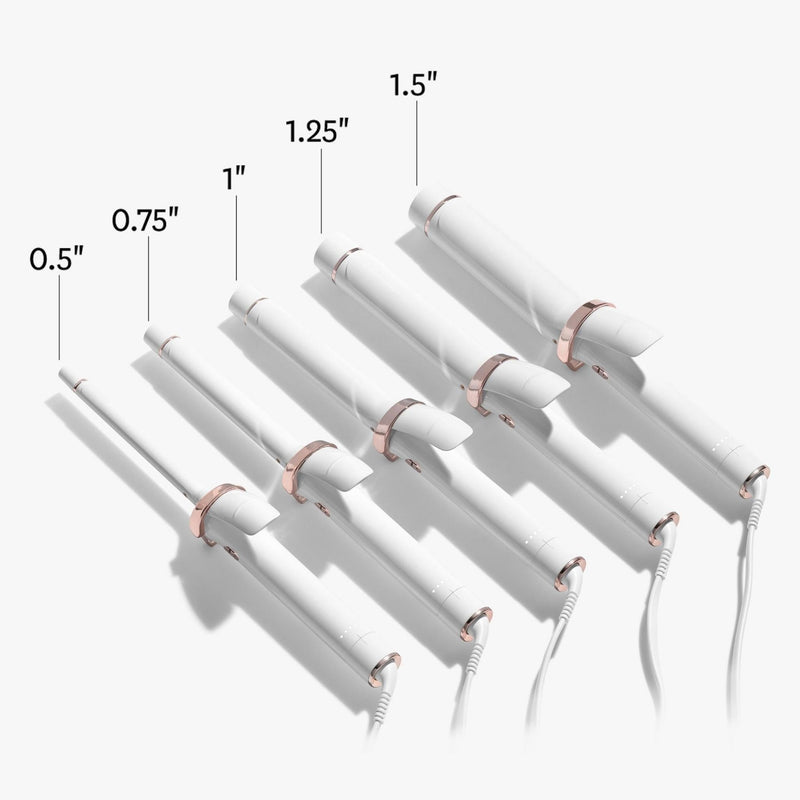 T3. Fer a Friser avec Pince SinglePass Curl Blanc - 1.50” - Concept C. Shop