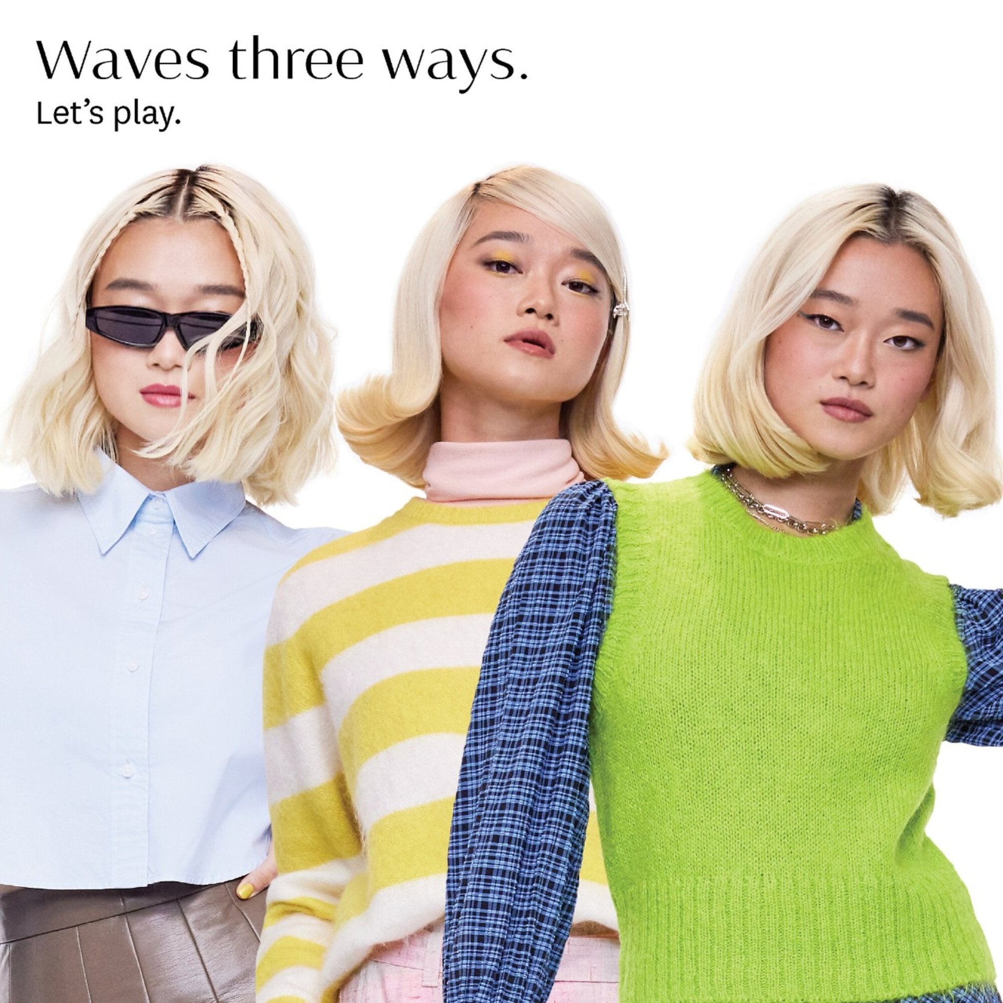 T3. Switch Kit Wave Trio Fer à friser interchangeable avec 3 barils - Concept C. Shop