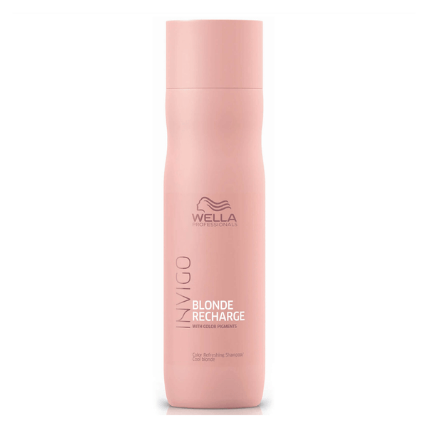 Wella. Invigo Blonde Recharge Shampoing Ravivant Blond Froid - 300ml - Concept C. Shop