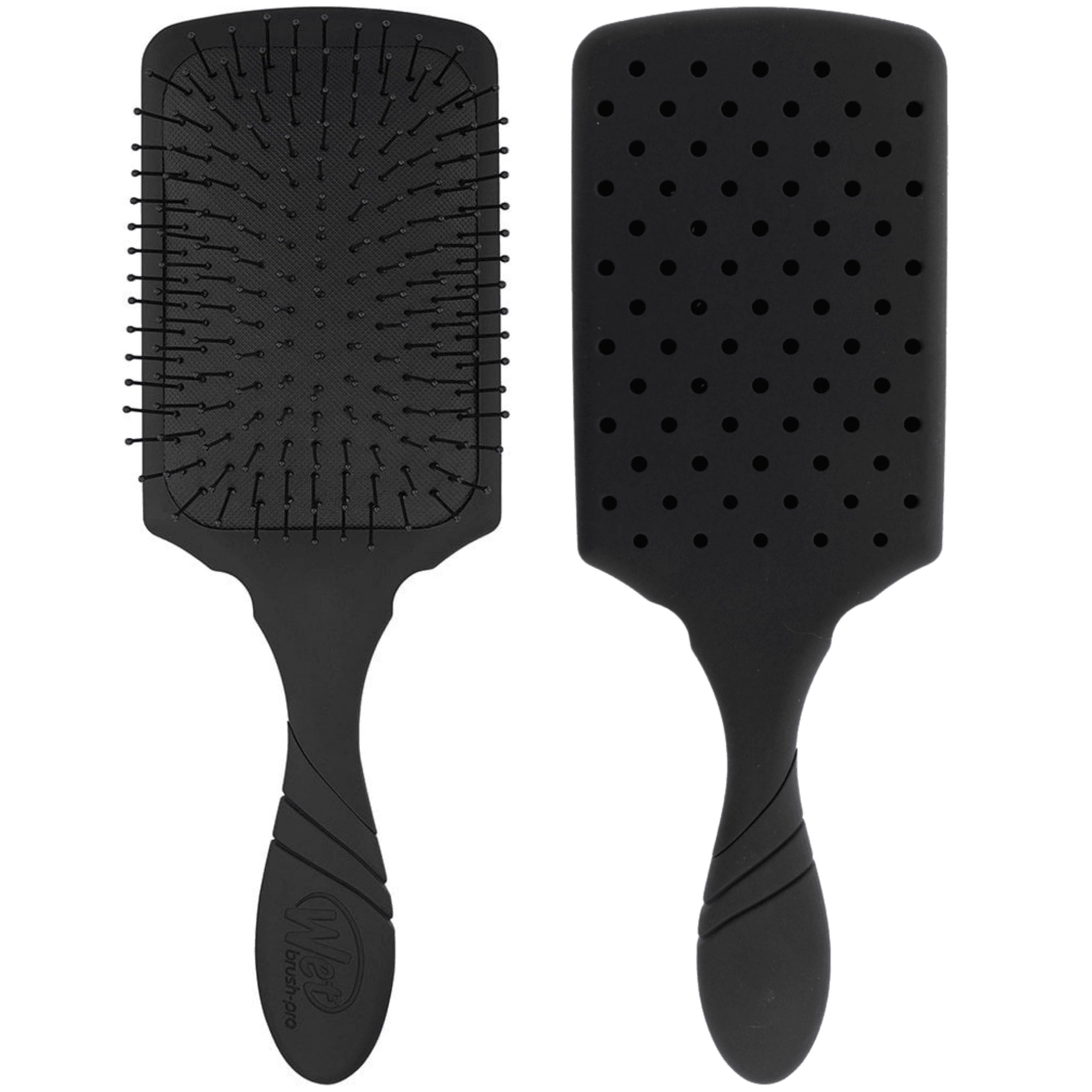 Wet Brush Pro Detangler. Brosse Démêlante Rectangulaire - Noire - Concept C. Shop